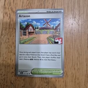 QTY 1 Pokemon Artazon Stadium Trainer Card
